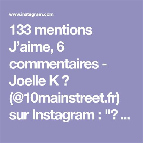 Mentions Jaime Commentaires Joelle K Mainstreet Fr Sur