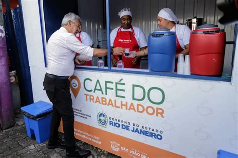 Caf Do Trabalhador Inaugurado Em S O Jo O De Meriti Elizeu Pires