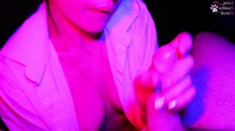 Blowjob And Hard Fuck In Neon Lights