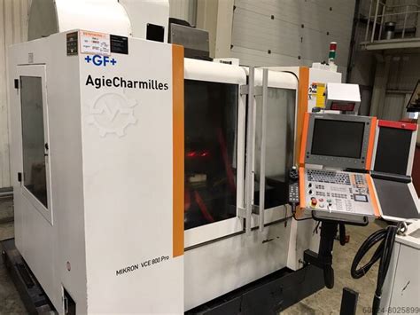 Agie Charmilles Mikron Vce Pro Vertical Machining Center Axis