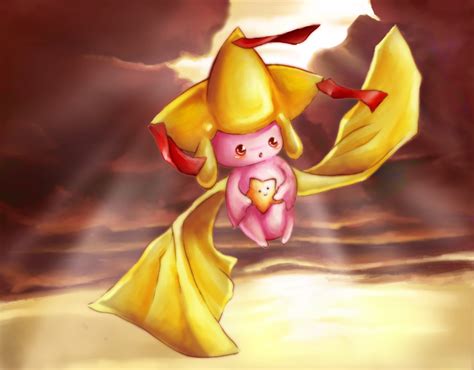 Shiny Jirachi by yumao on DeviantArt