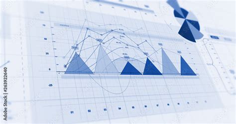 Stock Market Data Visualizations Pie Charts And Graphs Showing Profits