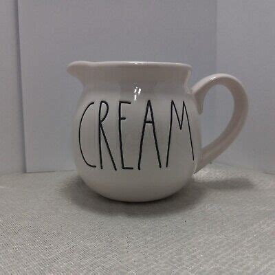 Rae Dunn CREAM Ceramic Creamer By Magenta Coffee Tea EBay