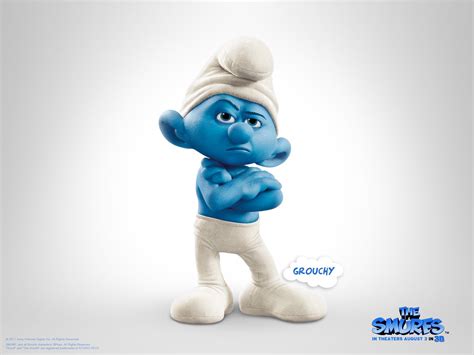 Clumsy Smurf Wallpaper