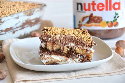 Tiramisu Alla Nutella Ricetta Tiramisu Alla Nutella Di Misya