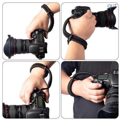 OUT Digital Camera Wrist Hand Strap Grip Paracord Braided