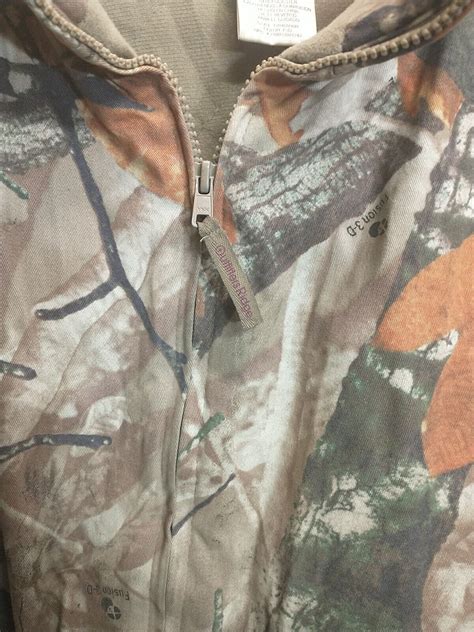 Outfitters Ridge Jacket Mens Large Camo Hunting Fishing Outdoors Fusion