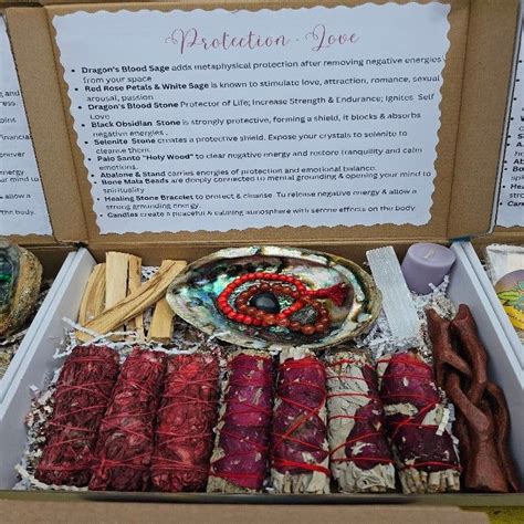 Ultra Healing Smudge Kit Gift Set Pieces For Protection And Love