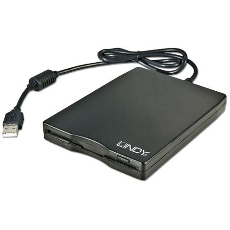 USB Floppy Drive, black - from LINDY UK