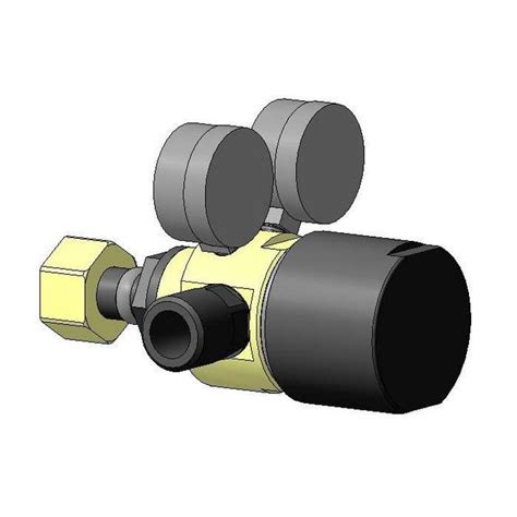 Редуктор газовый РГ-4/30-1,0 с манометром - заказать в «Техноком»