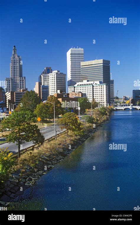 Skyline of Providence, RI Stock Photo - Alamy