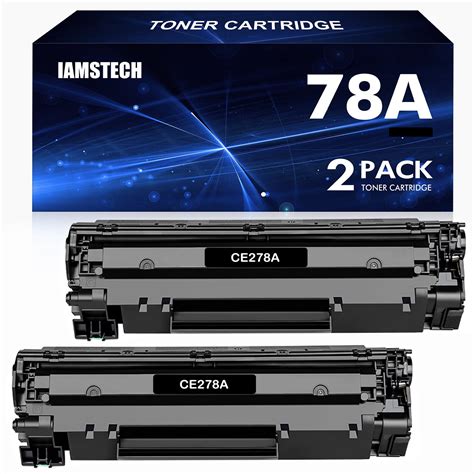 78a High Yield Toner Cartridges With Chip 2 Pack Comapatible For Hp Laserjet P1606 Black Printer