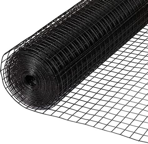 Fencer Wire Hardware Cloth 12 Inch Mesh Size 16 Gauge Galvanized Steel With Vinyl Coated