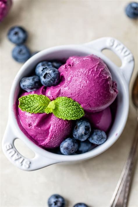 Blueberry Frozen Yogurt Skinnytaste Nature S Gateway