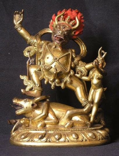 Yama Dharmaraja Buddhist Protector Himalayan Art