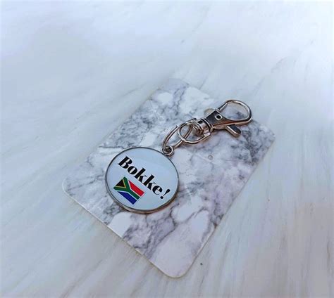 Springbok Bokke Rugby Bagcharm South African Bokke Bagcharm Etsy