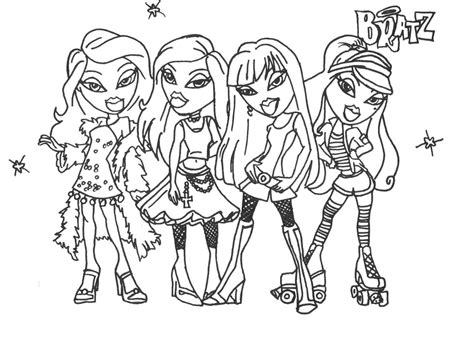 Bratz Doll Drawing At Getdrawings Free Download