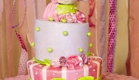 Tea Pot Fancy Nancy Tea Party Birthday Cake - CakeCentral.com