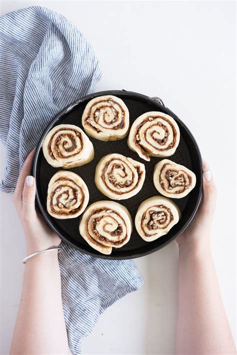 Overnight Cinnamon Buns with Cream Cheese Frosting - Cloudy Kitchen