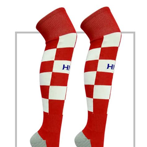 Santo Professional Knee High Sports Socks Thicken Towel Striped Soccer Socks Sweat Deodorant