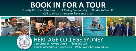 Hcs College Membership Tickets Christadelphian Heritage College Sydney