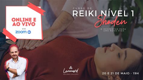 Curso de Reiki Nível 1 Shoden O Despertar Sympla