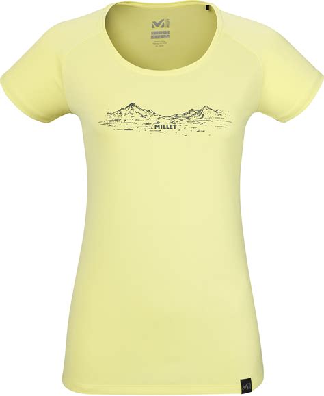 Millet Hazy Mountain TS SS W Limon Camisetas De Senderismo Mujer