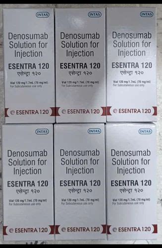 Esentra Injection Denosumab Mg Packaging Type Vial At Rs Box