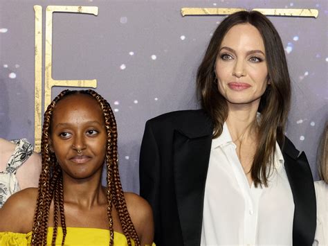 Zahara Jolie-Pitt drops father Brad’s surname in sorority introduction