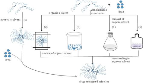 Micelle Preparation Methods 1 Simple Dissolution 2 Dialysis 3