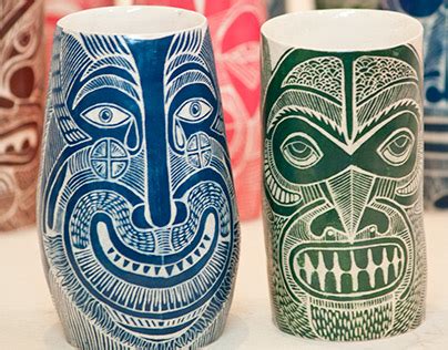 TIKI mugs | Behance