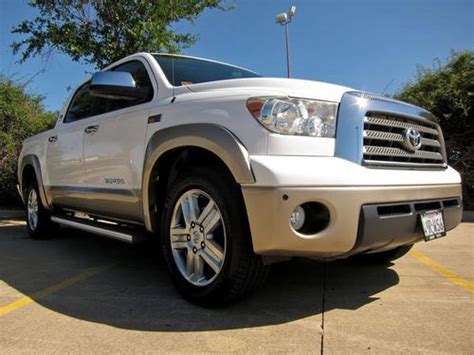 Find Used 2007 Toyota Tundra CrewMax Limited Lucchese Edition Leather