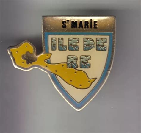 RARE PINS PIN S Tourisme Blason Carte Sainte Marie Ile De Re Oleron