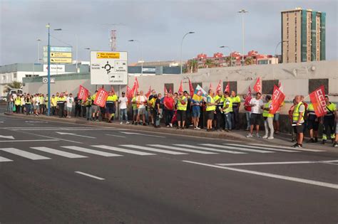 La Huelga De Los Transportistas En Imágenes Canarias7