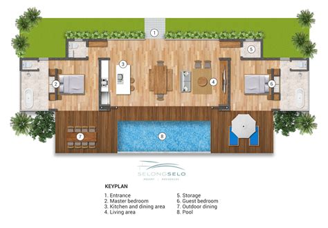 Floorplans Selong Selo Residence Luxurious Villas In Selong