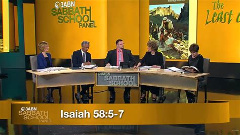 Lesson 6: “Worship the Creator” - 3ABN Sabbath School Panel - Q3 2019 - YouTube