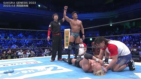 Sanada Defeated Kazuchika Okada IWGP World Heavyweight Championship At