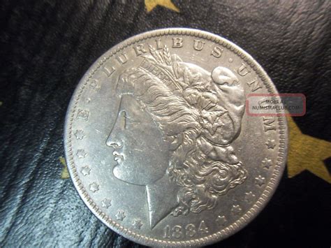 Circulated 1884 O Silver Morgan Dollar