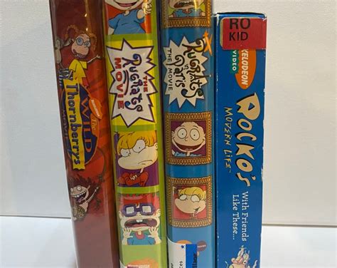 Nickelodeon VHS Lot - Etsy