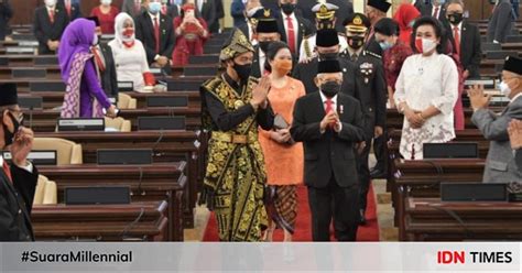 Hadiri Sidang Tahunan Mpr Jokowi Kenakan Baju Adat Sabu