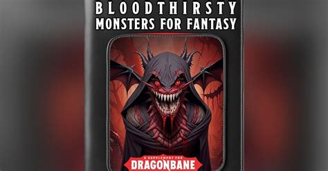 Bloodthirsty Monsters For Fantasy Dragonbane RPG Item BoardGameGeek