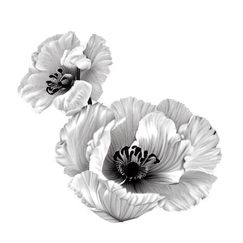 Himalayan Poppy Digital Graphic · Creative Fabrica