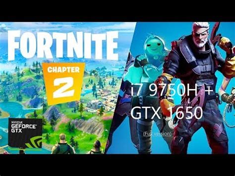 Fortnite Gtx I H Gaming Laptop Season Fps Benchmarks