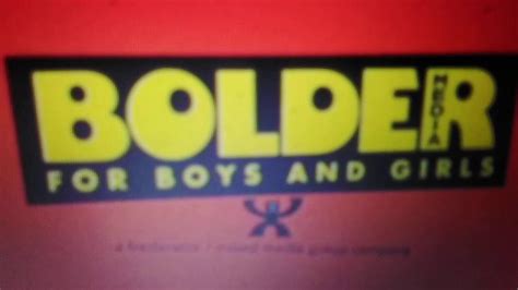 Bolder For Boys And Girls Logo 2020 Youtube