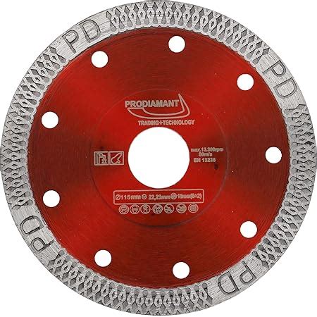 PRODIAMANT Disco Da Taglio Diamantato Universale 115 X 22 2 Mm Cemento