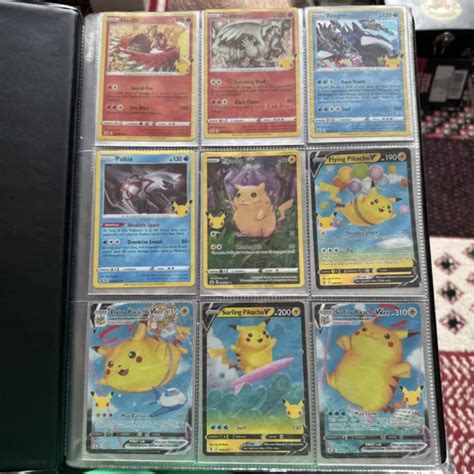 CELEBRATIONS COMPLETE SET 25th Anniversary Pokemon Card 1 24 No Gold