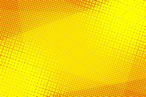 Yellow Halftone Background Textures Creative Market