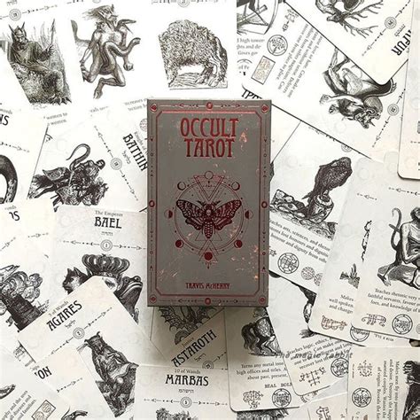 Occult Tarot /Tarot cards deck/Retro tarot/Paranormal Card | Etsy