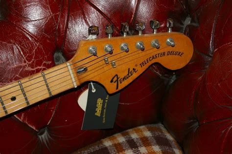 Fender Deluxe Telecaster Sold Guitars Macclesfield