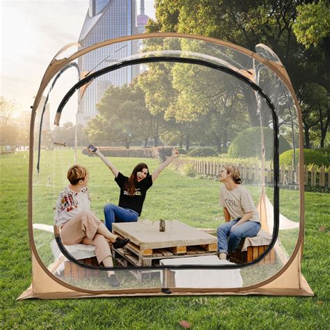 JTANGL Instant Pop-Up Tent Shelter, Outdoor Bubble Tent, Room Camping ...